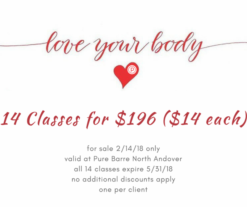 PBNorthAndover's tweet photo. Love Your Body! 14 classes for $14 each! https://t.co/9jmKzTXlTL https://t.co/Z56AcG8dbn