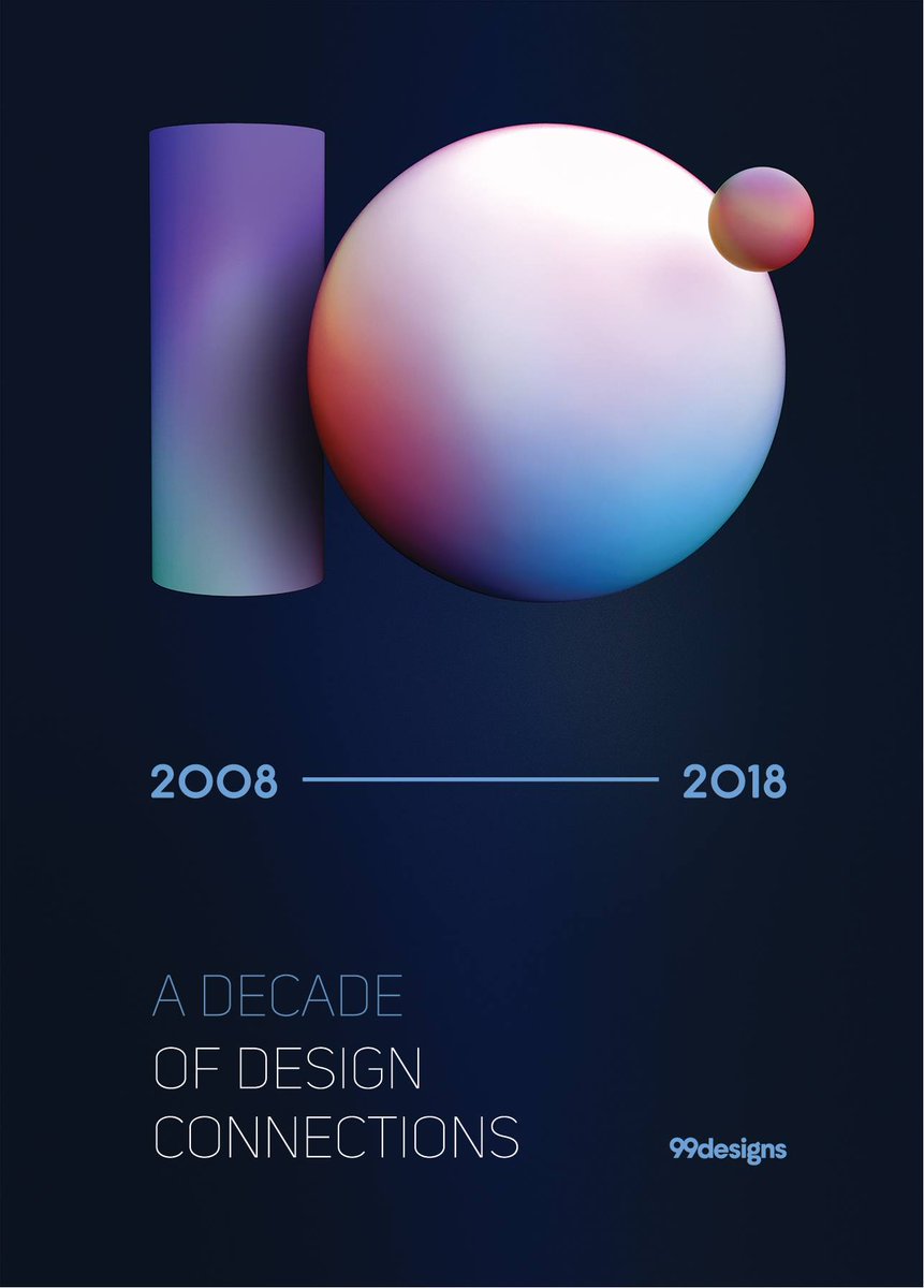 99designs_it's tweet photo. A #99designs festeggiamo il nostro 10 compleanno. Guarda alcuni dei poster che i nostri designer hanno creato per l'occasione 🎂🍾💥💥

#10years99designs #99designsanniversary https://t.co/BuVvft8Xds
