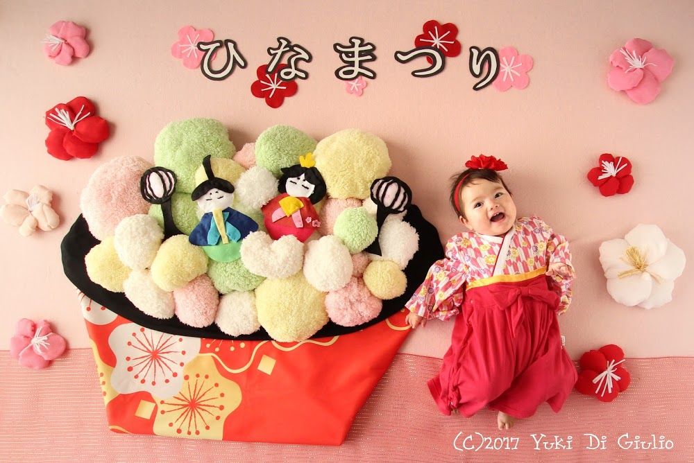 ウールレター ひなまつり(スタンダードバージョン) お昼寝アート