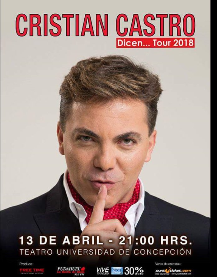 ApoyaACristian's tweet photo. @CristianCastro Nueva Fecha 13 De Abril a las 21:00HS Entradas Tickets https://t.co/3mZex1Bxjz https://t.co/JpmdtrmvMY