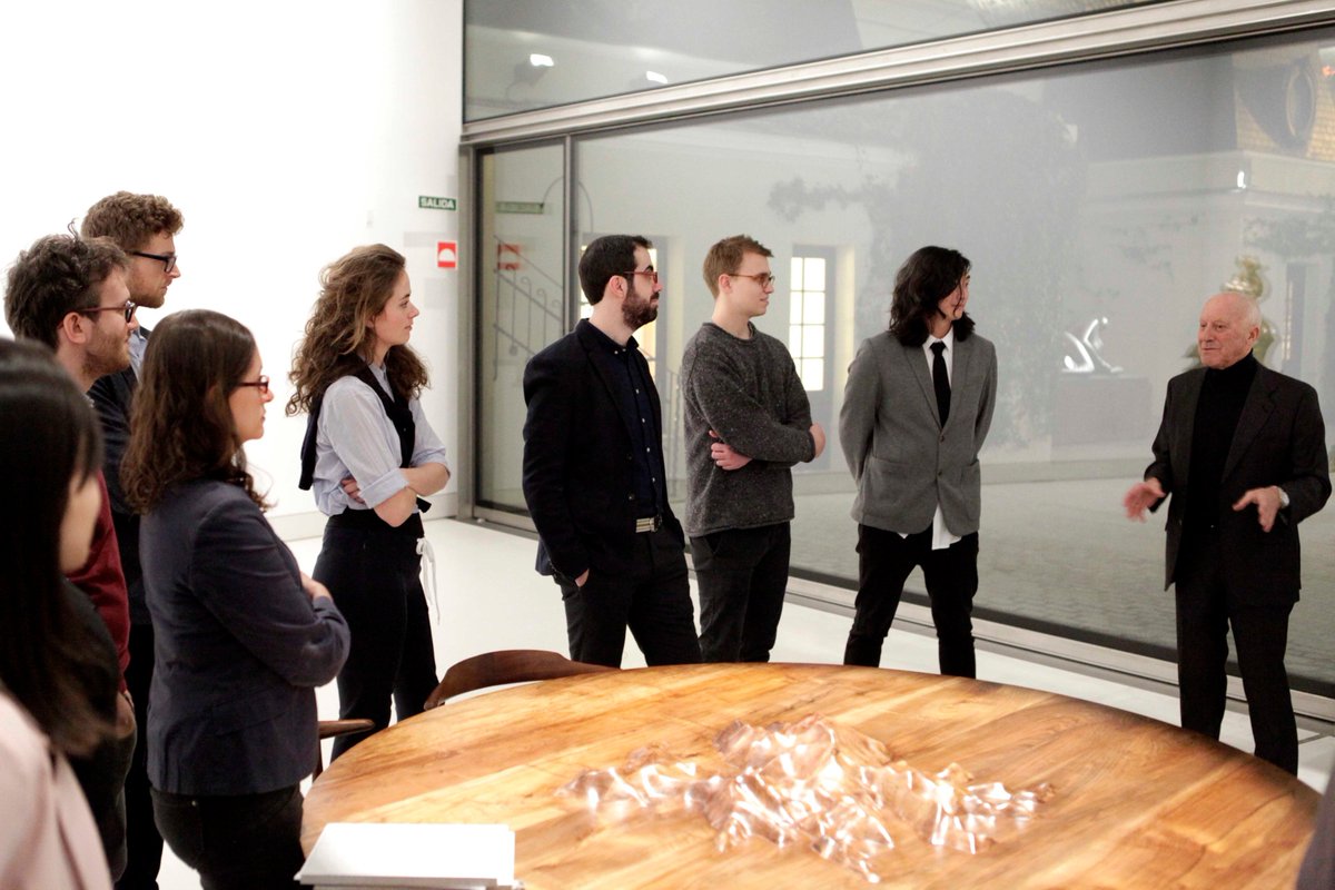 NadiaRemmer's tweet photo. Proud to have been one of the ten scholars selected to participate in the #DigitalXWorkshop in Madrid this Januari. My sincere thanks to @NormanFosterFdn and #normanfoster. https://t.co/m75PYsqyLZ https://t.co/tlwM6ZmWc2
