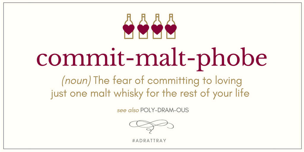 Are you a commit-malt-phobe? #ValentinesDay #whisky