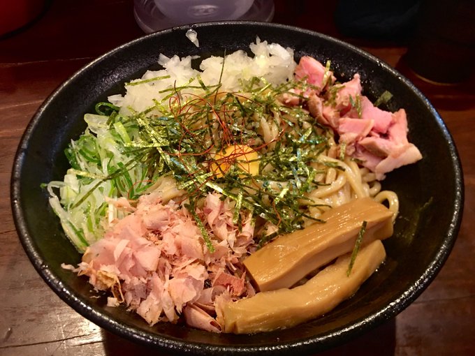 美味しかったです、まぜそばは 