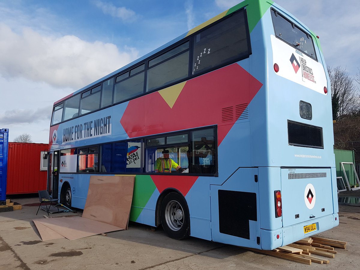 HBHomeless's tweet photo. Looking for helpers with our Bus Project. Could you lend us your skills? Everyone welcome. This Saturday. #Bristol #volunteers #helpneeded #endhomelessness #HelpBristolsHomeless https://t.co/cRfRbZOReE