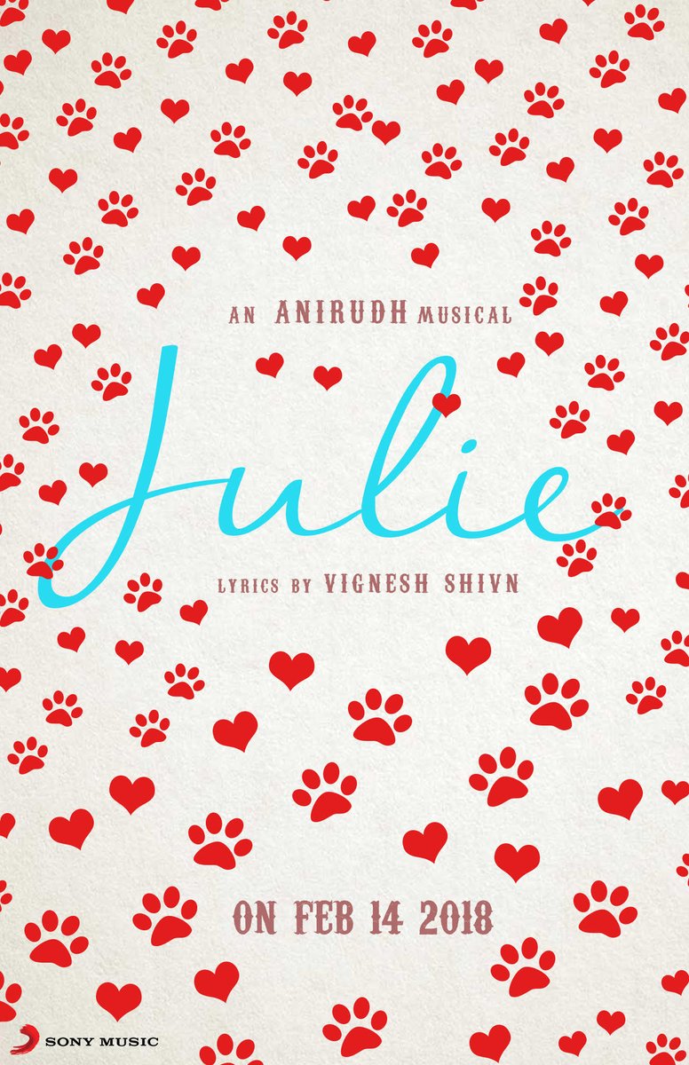 #Julie 🐈 love-la sanda sagajam dhaandi.. Truly.. onna kadhalichu tholachiten di.. Adhanaala onna marakka mudiyala.. Vaera endha jeevan-um enakku pudikala! 🐾 From 7pm on digital platforms 🤘🏻 @VigneshShivN @SonyMusicSouth