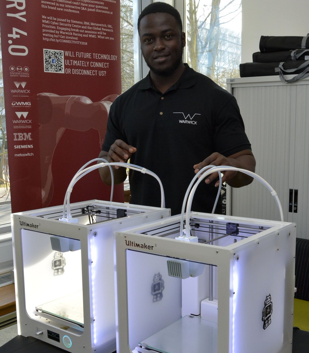 Looking forward to welcoming more Engineering applicants today for our Offer Holder Open Day <a href="/warwickuni/">University of Warwick</a>!  There'll be a practical activity in our brand new <a href="/WEDesignMake/">WE Design + Make</a> space, a tour of facilities &amp; an exhibition of degree options, societies &amp; projects.