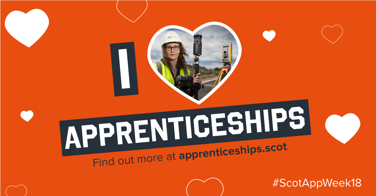 Love apprenticeships? Get involved in Scottish Apprenticeship Week apprenticeships.scot #ScotAppWeek18