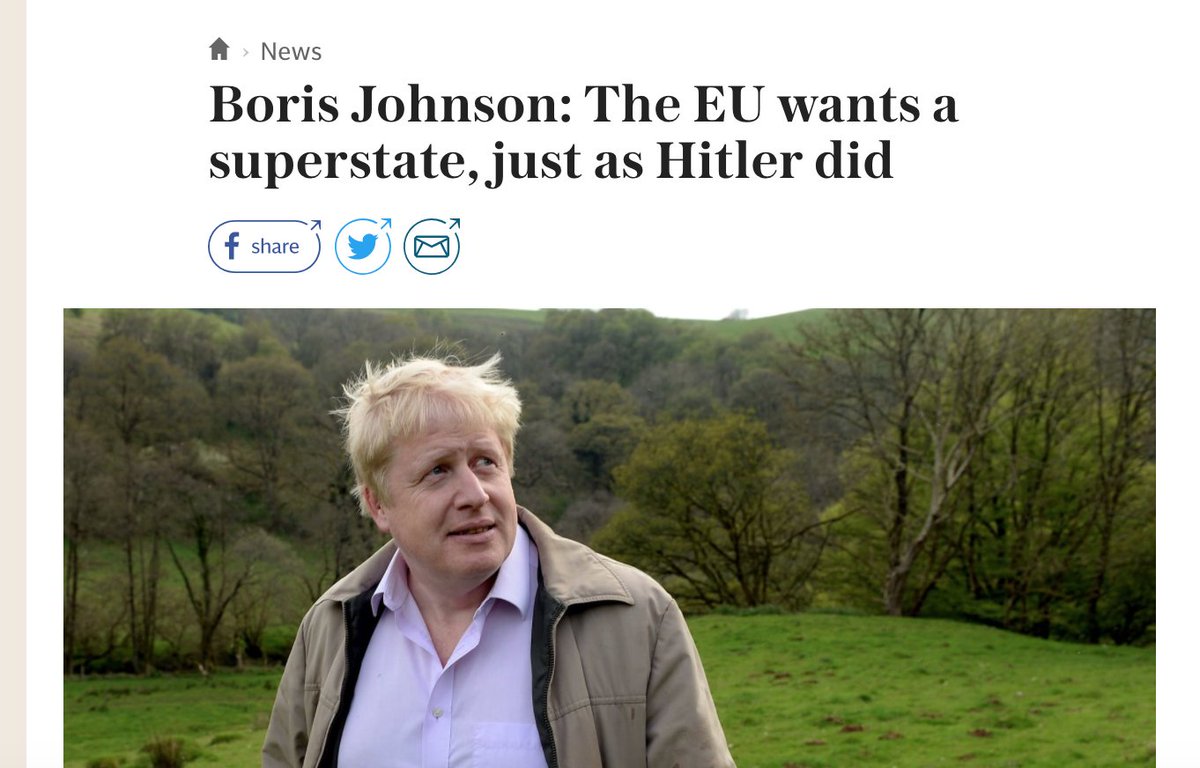 nedsimons's tweet photo. Boris Johnson: 'I think I have always been extremely moderate in my language and loving and caring.' https://t.co/m36xcy7ApR