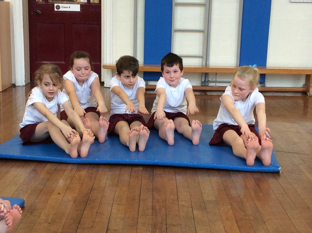 ABCPschool's tweet photo. #3H are Having a good stretch before the routines begin. #bodyready #ABCPGames. #schoolgames https://t.co/Uvezp2YLwY