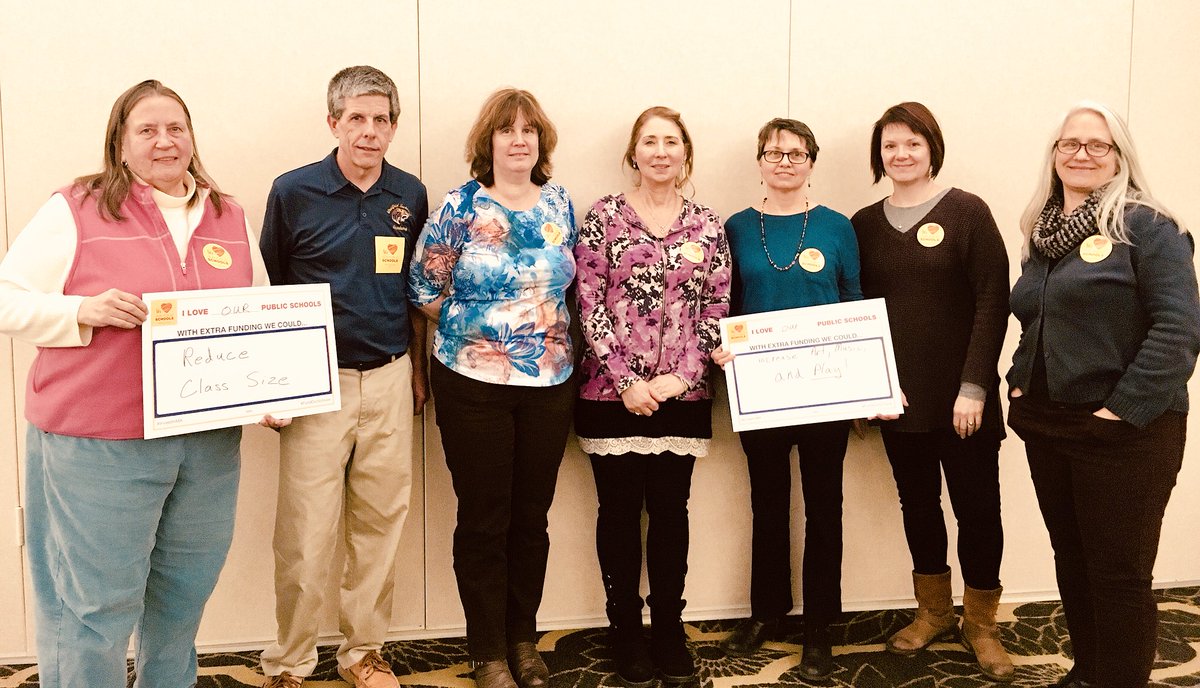 Happy Valentine’s Day! Show us your #RedForPublicEd and share what you love about your school. #FundOurSchools