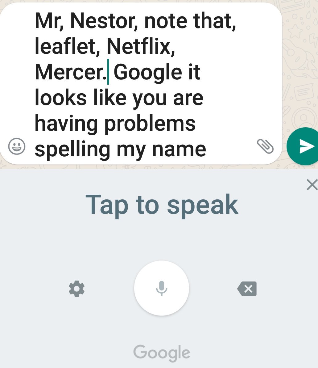 NusratMedicine's tweet image. #Google voice recognition is having trouble spelling my name: NUSRAT 🤣

#DisabilityProblems #PatientVlog