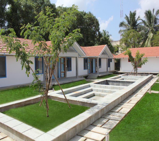 RamcoHilux's tweet photo. Ramco Hilux being a green building material has been extensively used in the construction of Students' Hostel at Arsha Vidya Mandir, Chennai. The School which is known for environment caring initiatives has chosen Ramco Hilux for Walls, Ceilings, Kitchen and Wash Rooms. https://t.co/SJel5wQSCf