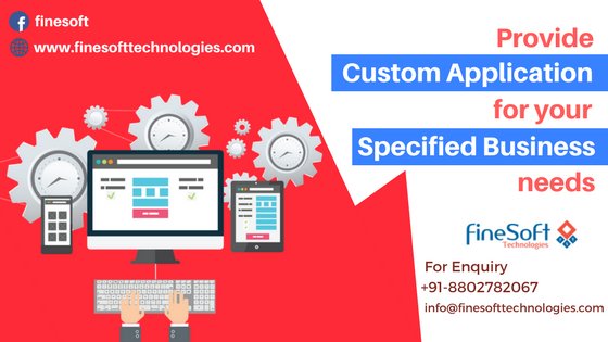 finesofttech's tweet image. Get a Unique Custom Software Application for your Unique Business Need!!!
Just click this : goo.gl/AR6ezU
and orders a Custom Software Application for your business.
For more info call at: +91-8802782067
#CustomSoftwareApplication #CustomApplicationDevelopmentCompany