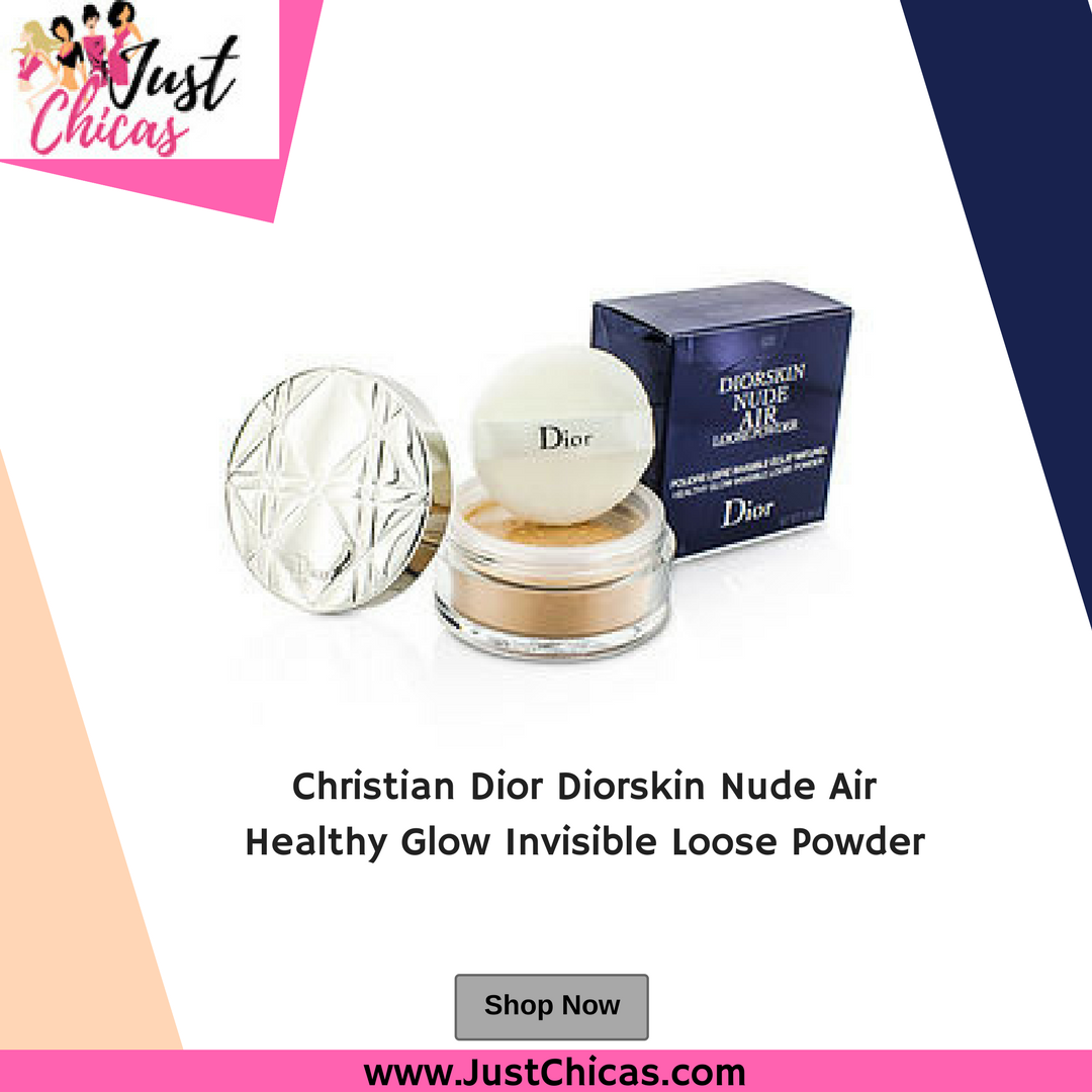 Just_Chicas_'s tweet photo. Try this impressively lightweight #Dior skin Nude Air Healthy Glow Invisible Loose Powder. It lets your #skin breathe freely and forms a genuine pollution-fighting shield that limits the absorption of harmful particles. Shop Today at https://t.co/cAI7QMMrY7 https://t.co/fMOdDjhKcP