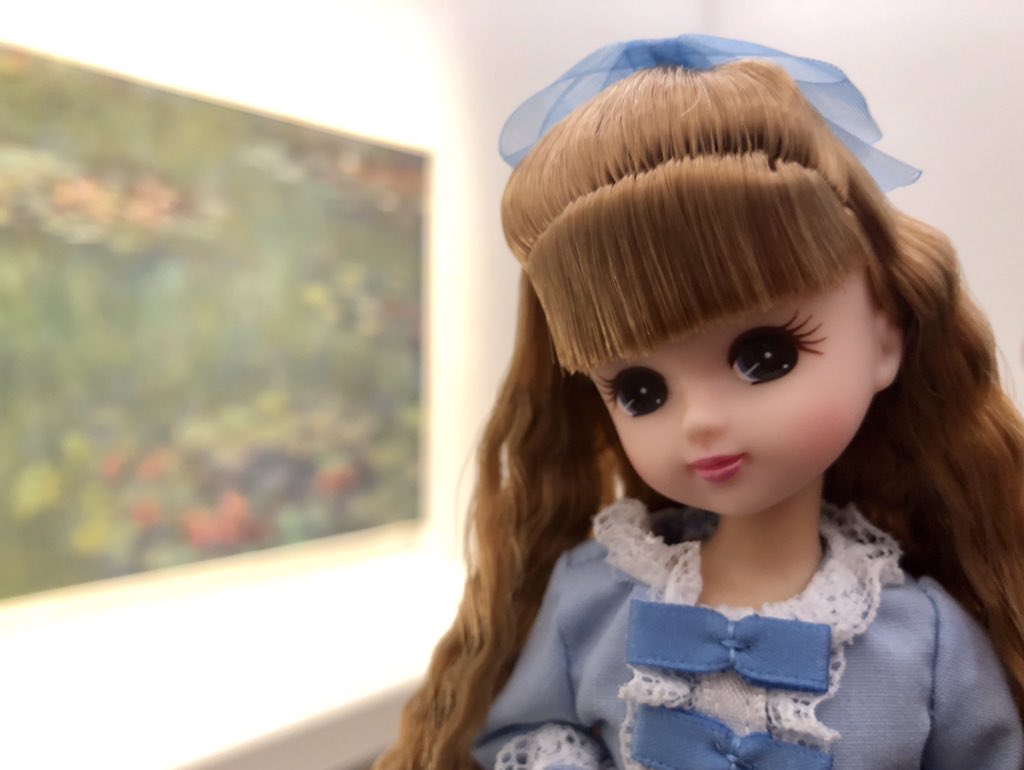 可愛いイレーヌ リカちゃん 至上の印象派展 ビュールレ
