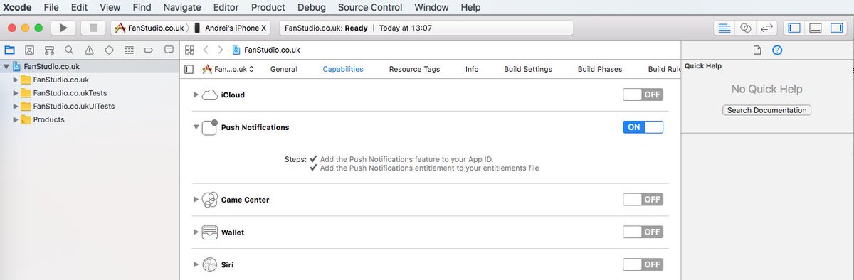 FanStudioUK's tweet image. How to Add Push Notifications to Your iOS App using Xcode 9 and Swift 3 fanstudio.co.uk/iphone-game-de…
#xCode #iOStutorial #iOS #swift #AppDeveloper #pushnotifications #pushtutorial
