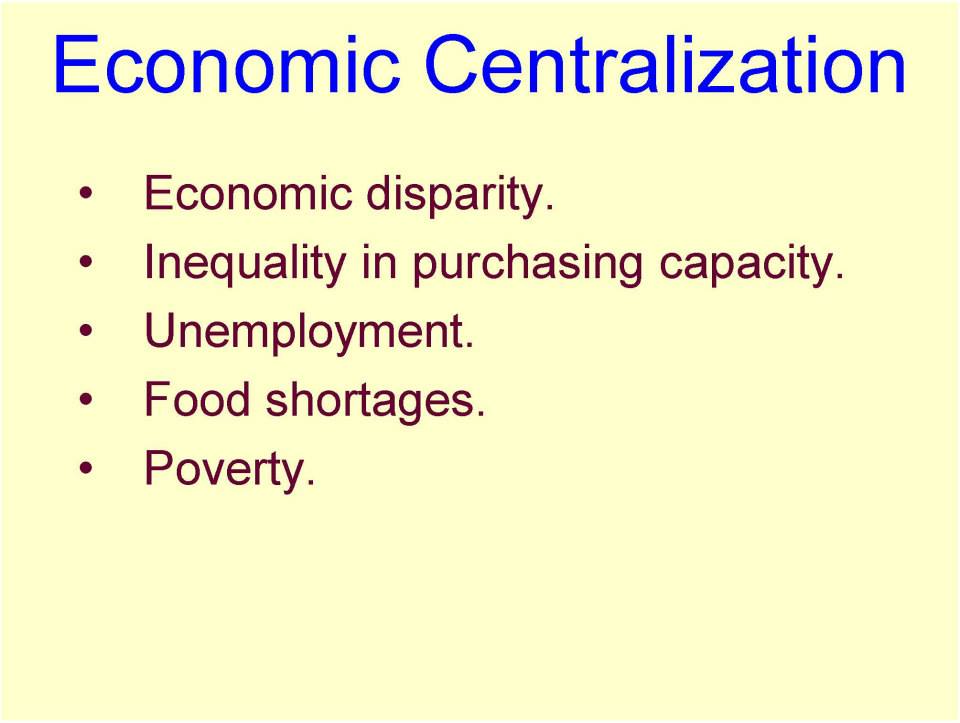 Economic democracy - yes, we can demand more from our economy.
We can command an equitable/rational distribution of wealth - such efficiency can be achieved by cooperatives as the main means of commerce/enterprise. They also better share burdens &amp; benefits  of  economic activity.