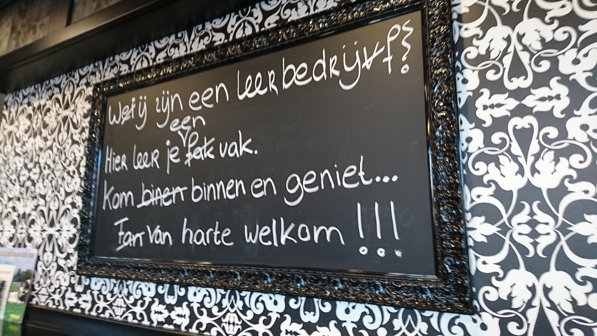 Een beetje zelfspot. Ik houd er van @1stclassamersfoort. Ook een heerlijke lunch, trouwens :)