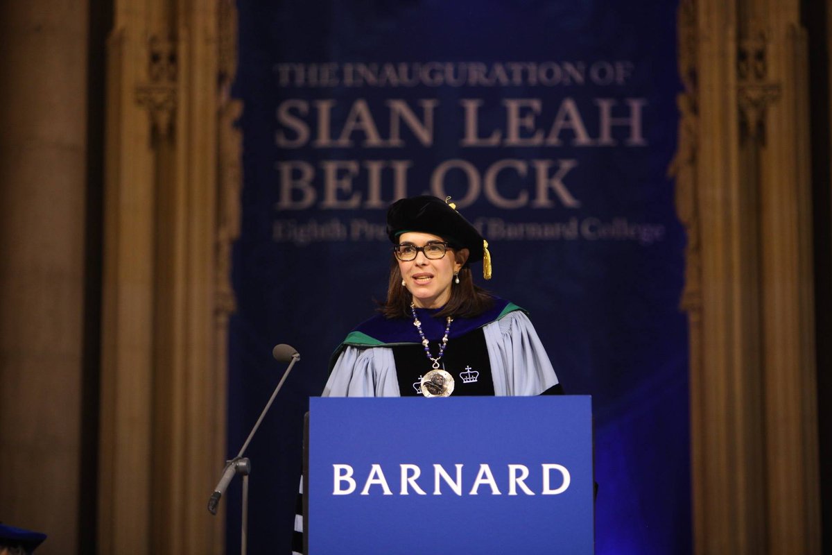 connextconsult's tweet photo. Congratulations to @sianbeilock, 8th President of @BarnardCollege. #ICYMI, watch the 2/9/18 #BarnardInauguration here: https://t.co/vEN32gVx1V #Diversity #BarnardClassof1996 #EmpoweringWomen #BarnardWomen #Barnard https://t.co/JBYFE6YabO