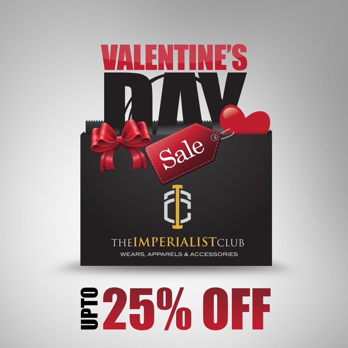 This Valentines Day enjoy a special UPTO 25% OFF! Women this is your chance to buy him the best!

Shop Online Today: theimperialistclub.com

#ForHim #ValentinesDiscount #VDay #VDayDiscount #Valentines #Dubai #ValentinesInDubai #DubaiShopping #DubaiMen #MyDubai #DubaiShoes #Bags