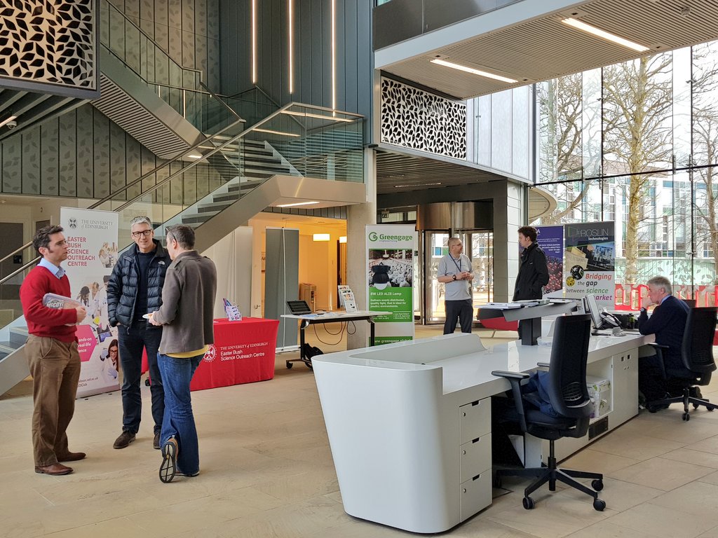 Roslinnovation's tweet photo. Our Tenant Showcase is on until 2pm - join us for networking and to meet the neighbours. #tenantshowcase https://t.co/QLq1K7ccu9