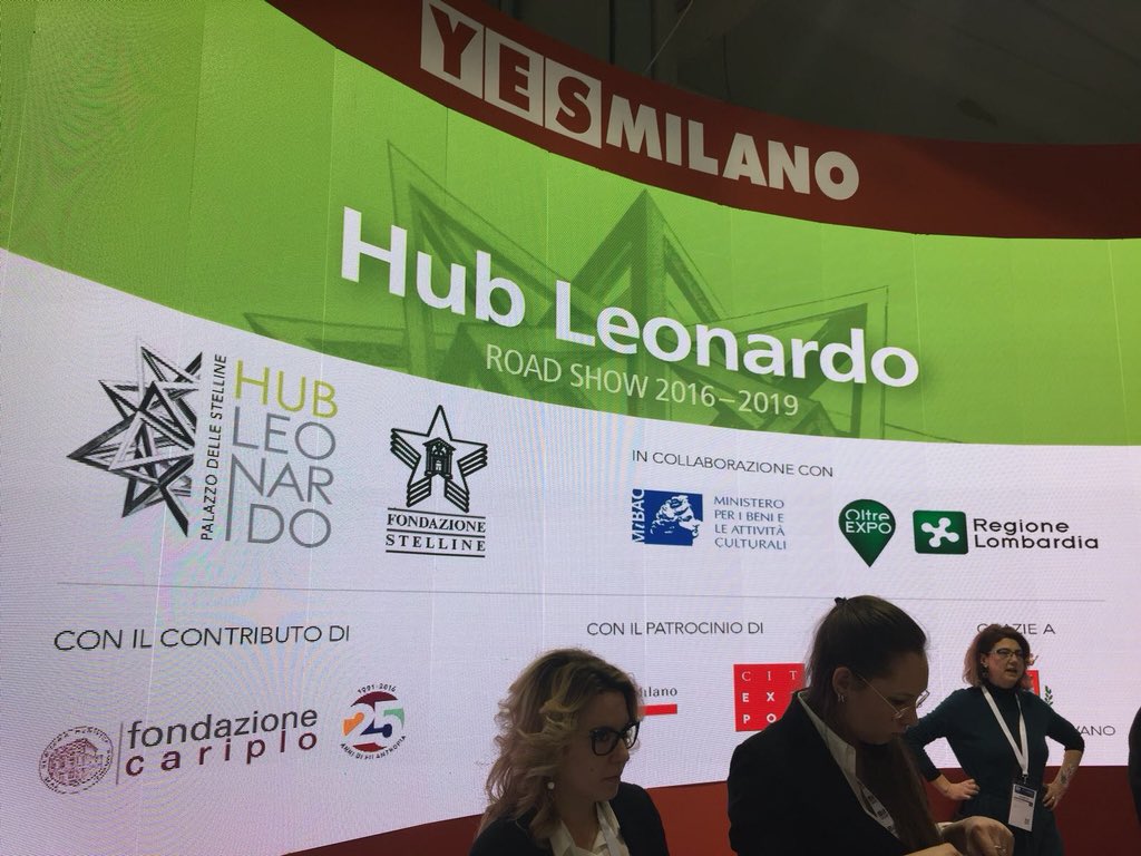 F_Stelline's tweet image. Abbiamo accolto con entusiasmo l’annuncio del sindaco del @ComuneMI @BeppeSala alla @bitmilano sulle celebrazioni dei 500 anni dalla morte di #LeonardodaVinci. 
#HubLeonardo partecipa al percorso verso il 2019 con tanti appuntamenti, di cui annunceremo il calendario.
#Leonardo500