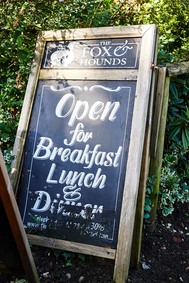 Don't forget - we're open for breakfast, lunch and dinner!