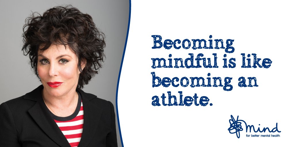 MindCharity's tweet image. Ruby Wax tells the Mind membership magazine why she’s so determined to share the science behind mindfulness &amp;gt; bit.ly/2BbQ28Z