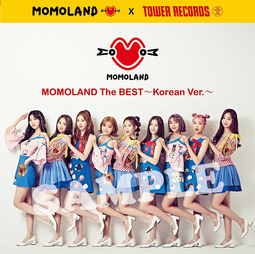 ライセンスアルバム【#MOMOLAND The BEST~Korean Ver.~】リリース記念