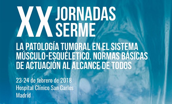 ActualPacs's tweet photo. 📢 [Radiólogo, #SaveTheDate 23 y 24 FEBRERO] 📅
↳No te pierdas las XX Jornadas by @SERVEISoc y #SERME2018 👉centradas en la patología tumoral en el sistema músculo-esquelético
https://t.co/1FZ44g5jtg #radiología https://t.co/NMiZm7XxZz