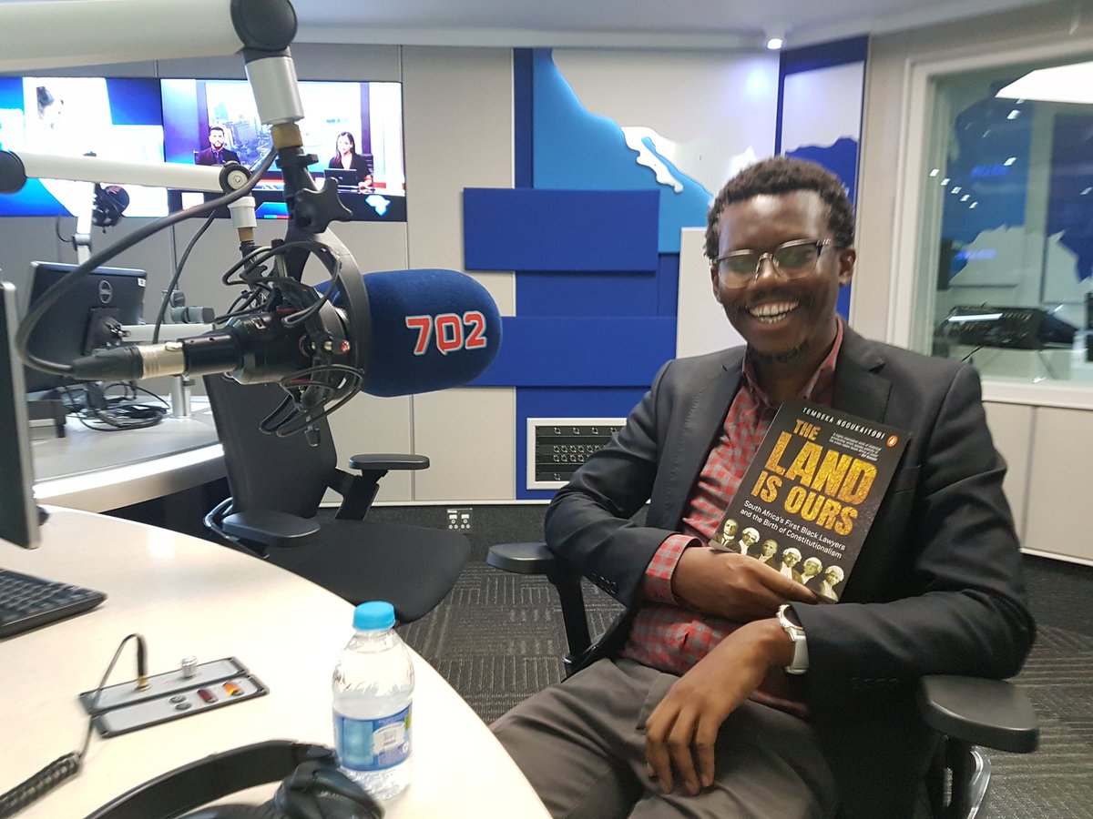 Eusebius's tweet image. #TembekaOnEusebius I could listen to Adv Tembeka Ngcukaitobi the whole day. Incredible research he has done. This book is compulsory for all South Africans. @Radio702 @CapeTalk