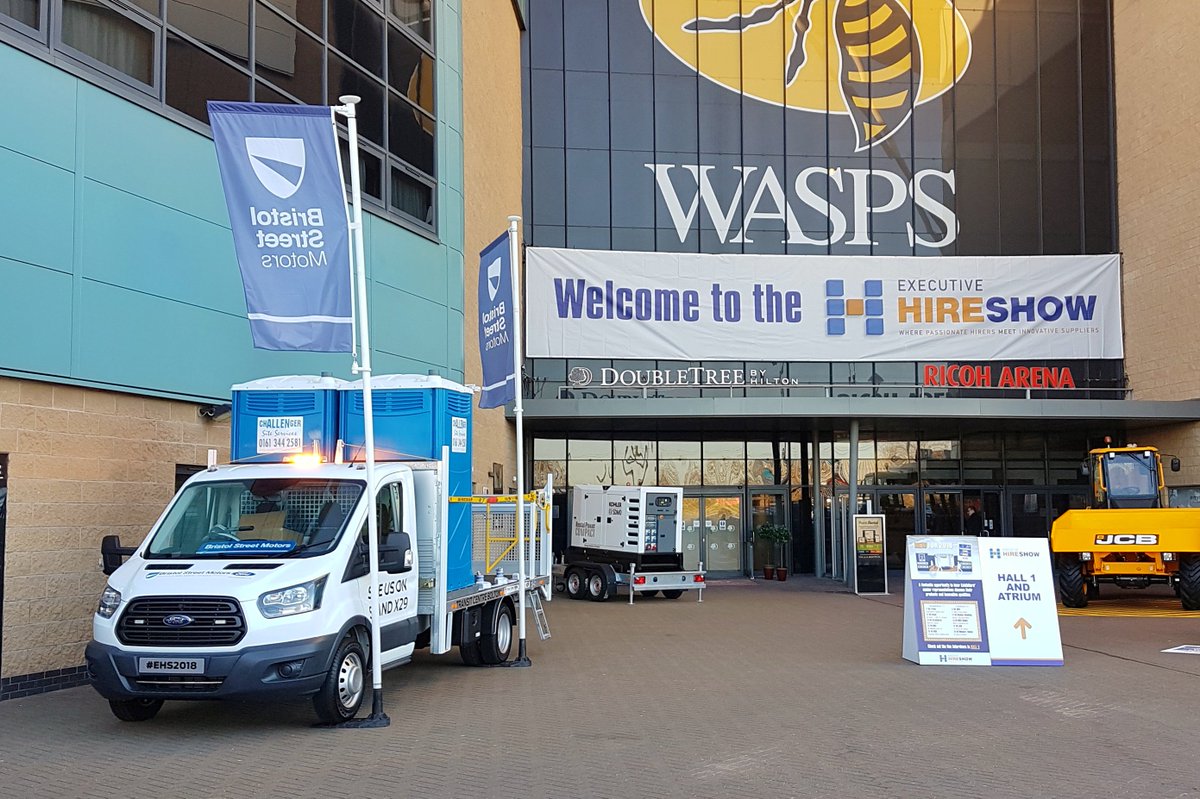 Day one of the <a href="/ExecHireShow/">Executive Hire Show</a> and our vehicles are looking good! Come down and say hello, we are on the <a href="/BristolStMotors/">Vertu (Formerly Bristol Street Motors)</a> stand.