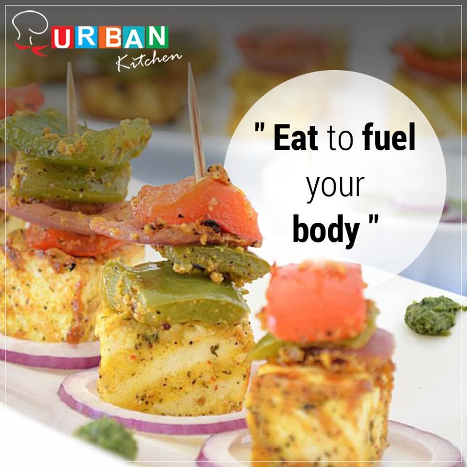 For all the foodies eating is always a fuel for the body and not an emotion to feed on. 
#Urbankitchen . #foodalert #yummylicious #enjoymeal #behealthy #livehealthy