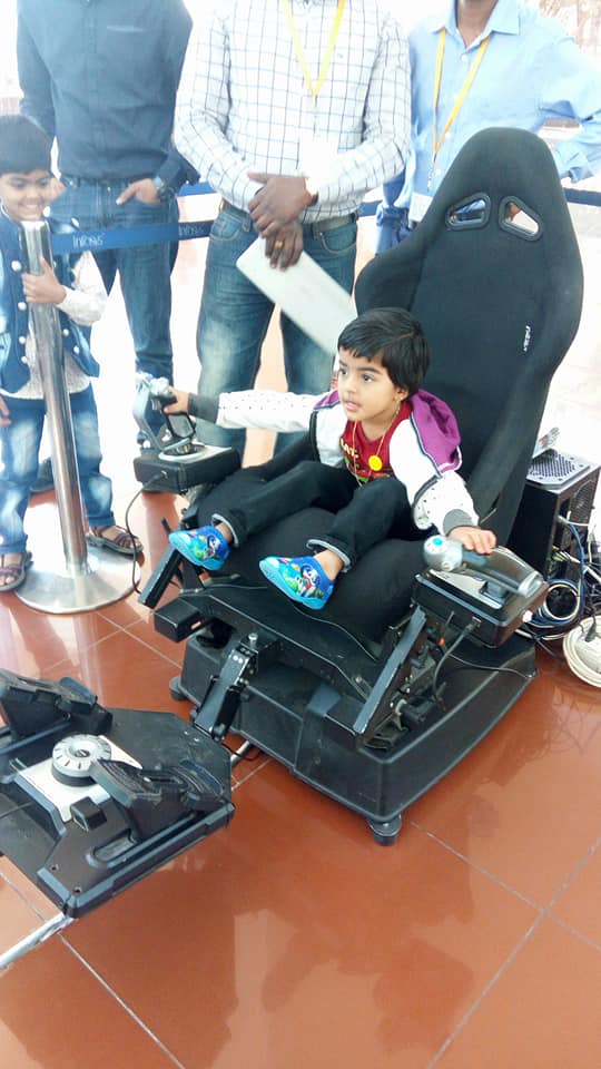 Flight4Fantasy's tweet photo. A successful event at Infosys, Bangalore.
Giving even the tiny tots the feel of becoming a Pilot, fulfilling their dream....is just Wow! π
#flight4fantasy #Infosys #event #corporateevent #simulator #Cessna #fighterjet #generalaviation #Pilot #tinypilots #liveyourdreams #flyhigh https://t.co/bVqxC0lOqA