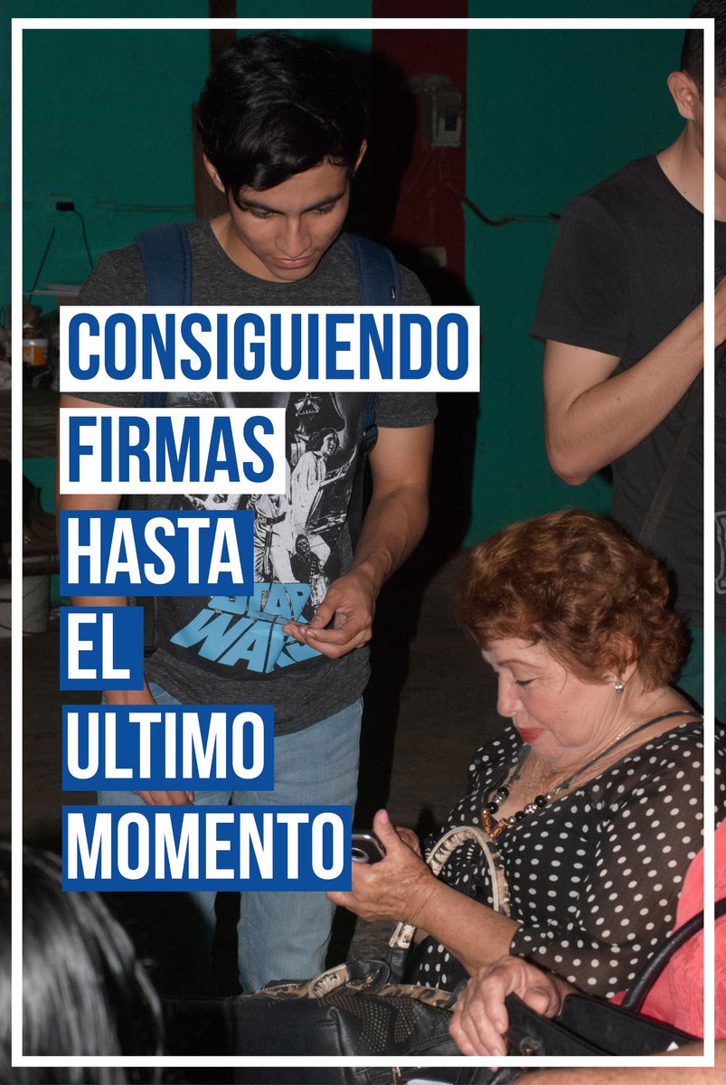 SofiaCastroR's tweet photo. ¡Hasta el último momento seguimos recolectando firmas!
#YucatanIndependiente https://t.co/8EE3Y8fzlx