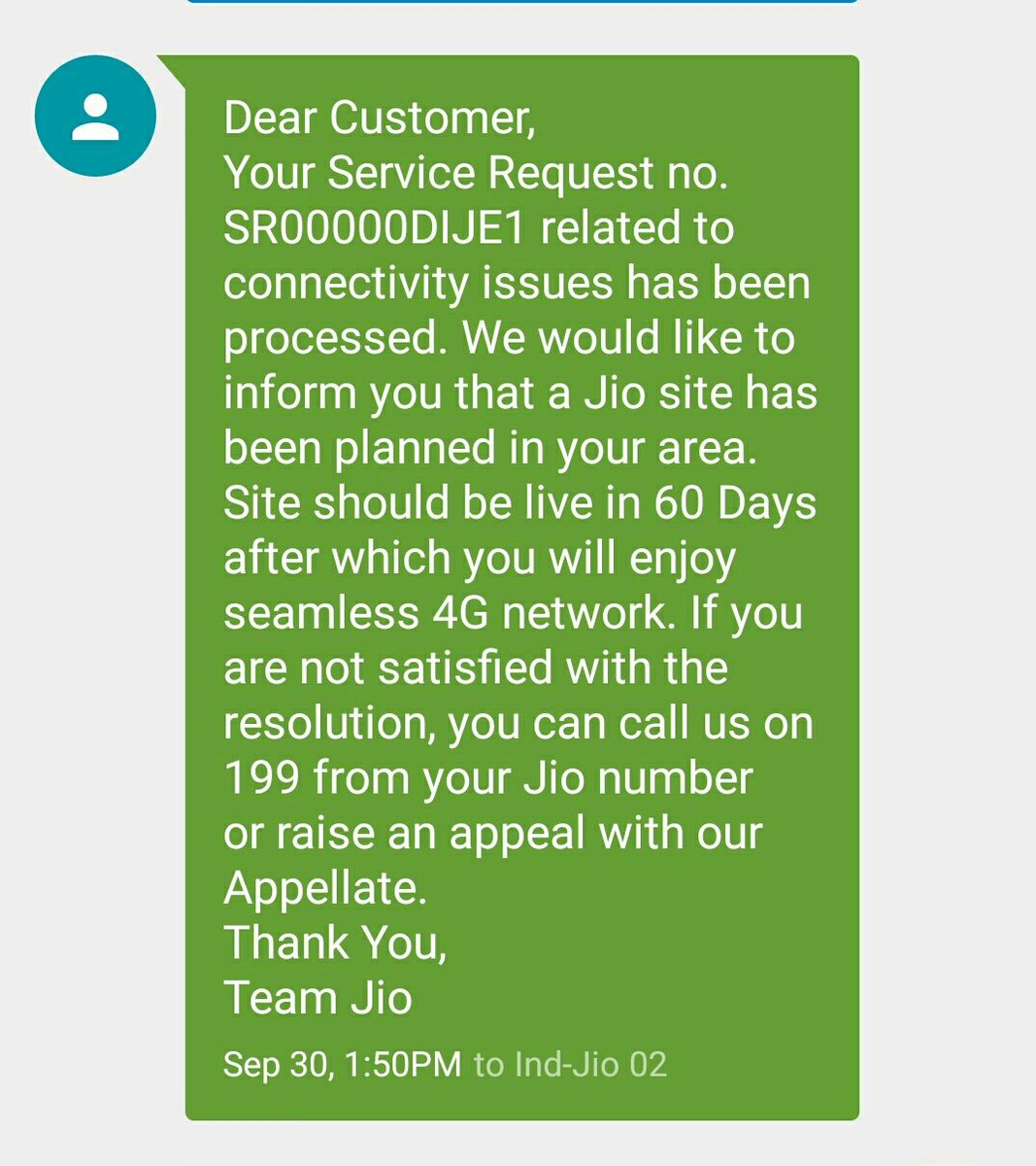 anujbachhav's tweet photo. Registered since 30 sep 2k17. No response from jio. Feed up of following. #poorservice #lossofmoney  @JioCare @RelJio4g @reliancejio https://t.co/V1qImmPgby