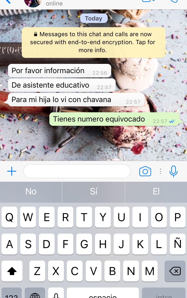KennOseguera's tweet photo. @ErnestoChavana @SNSerio_Tv Siguen dando mi número 😒 https://t.co/k8eryTOJTn
