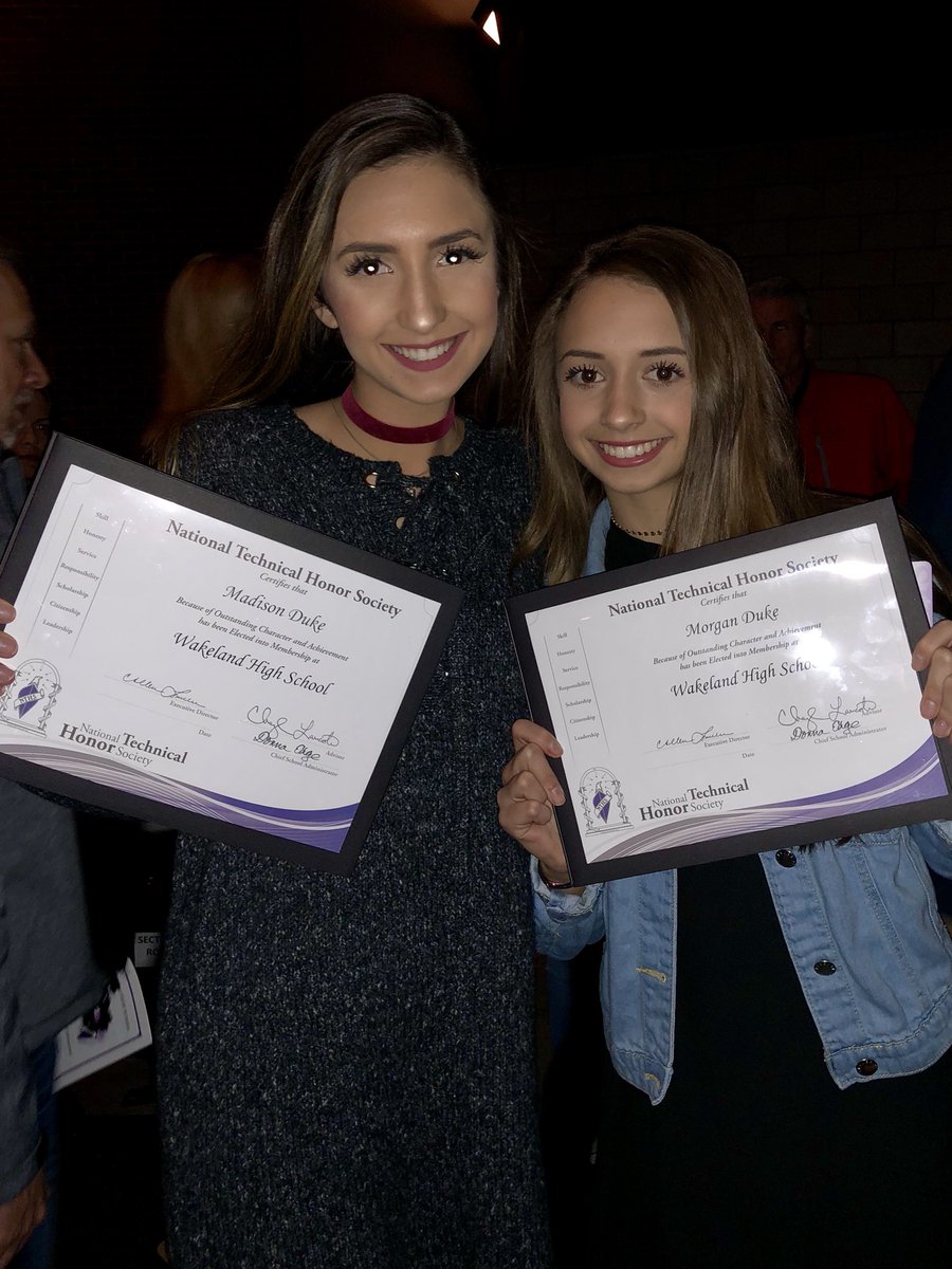 RainaDuke's tweet photo. proud mom moment! NTHS induction! #superhelicoptermom @madisonduke11 @morganeduke https://t.co/YNPThlPOvq