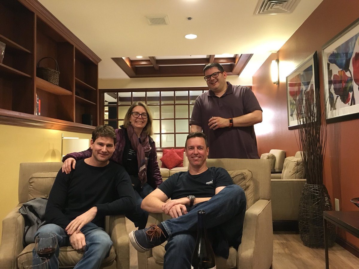 KCDAutomate's tweet image. #ninjasquirrels reunited! @VMwareHOL #module8 @vaficionado @grantorchard @shawnmkelly