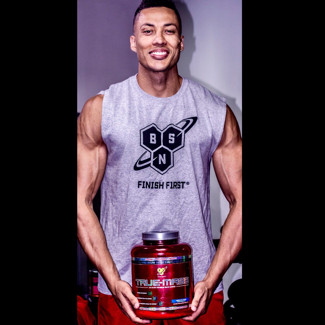 pepitoromero's tweet photo. TRUE-MASS de @bsnsupplements Es una Proteína diseñada para cualquier individuo  que necesite extra calorías y nutrientes adicionales a la comida regular con el fin de asistir el aunmento de masa muscular!#nutricion 🏀💪🏽 #pepitoromero #fitness #truemass #gainer #ganadordepeso https://t.co/MW8ZckeBip