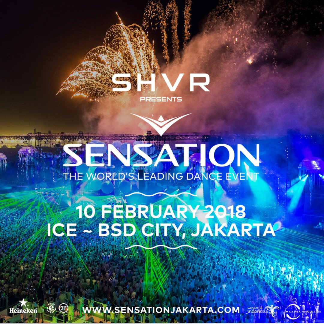 Finally the wait is over! Dapatkan Tiket <a href="/sensation/">Sensation</a> Jakarta 10/2/18
.
Sebutkan dan mention 3 line up DJ yang akan perform di #SensationJKT
.
Mention <a href="/DreamersRadioID/">DREAMERS.ID / DREAMERS RADIO</a> &amp; Gunakan #SensationJKT #SensationXDreamers
ditunggu sampai Jumat  9 Feb!