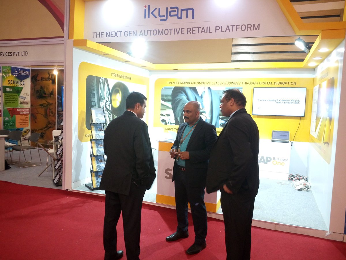 Mshashikiran17's tweet photo. @Ikyamsolutions creating buzz in @AutoExpo2018 @NoidaAuthority @siamindia come meet us at Hall no4 stall E 32a @sysprabhakar @anil_marali @SAPBusinessOne @sachinghalwadka https://t.co/gTG16hhcKB