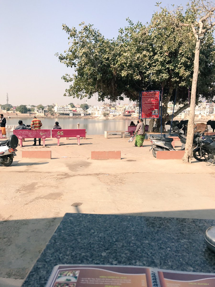 Aditisoni2605's tweet photo. #Breakfast with a view! #Pushkar #SunsetPoint https://t.co/cLCCmp9Ydp