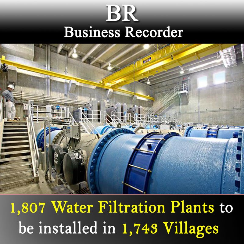 1807 #waterfiltrationplants will be installed in 1743 #villages:
#ShahbazSharif 
#BRupdates #BusinessRecorder
Details Here: