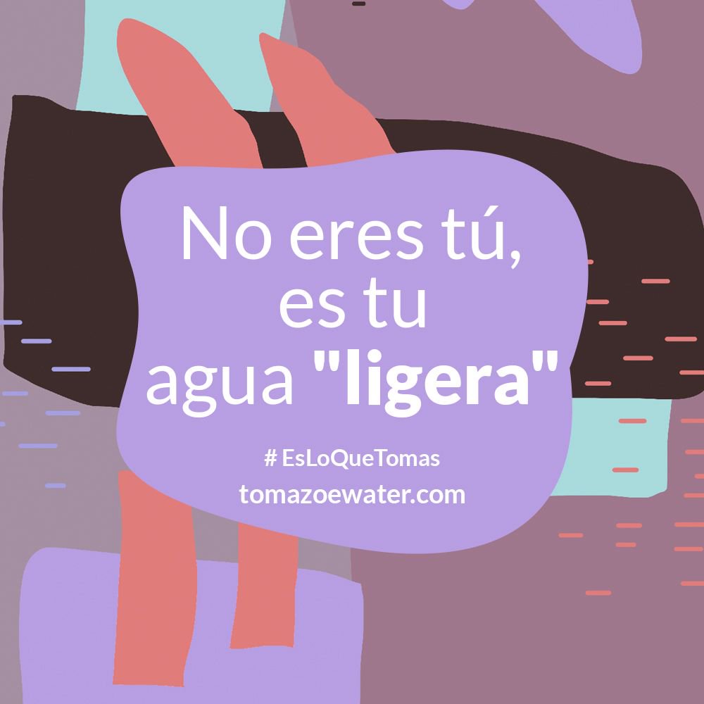 zoe_water's tweet photo. ¿Te sientes pesadx?....

#adiosaguasimple 
#esloquetomas https://t.co/OoP3ub34Gj