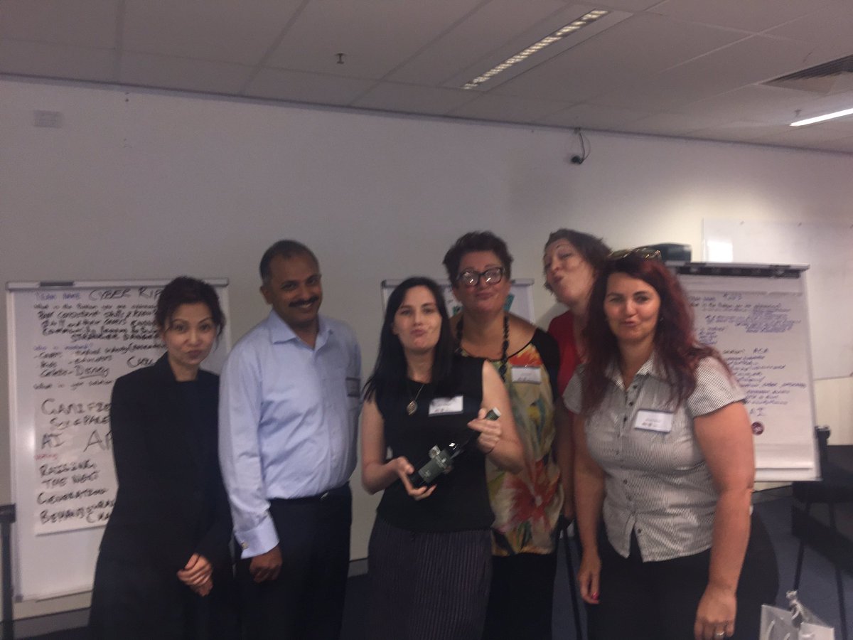 getcreativeau's tweet photo. Guess who just won the cyber security workshop challenge @CBR_IN !!! #thecyberducks #duckfaceonpoint https://t.co/jZeJnY1Svv