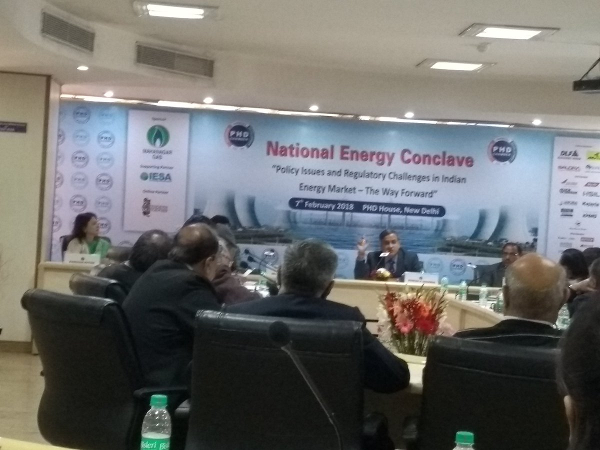In bidding projects, lot of loopholes in the PPA has been identified but we still have to plug them #SureshKumarAgarwal Chairman UPERC #NationalEnergyConclave <a href="/MinOfPower/">Ministry of Power</a> <a href="/AnilKhaitan2/">Anil Khaitan</a> <a href="/DKAGGARWAL18/">DK AGGARWAL</a> <a href="/SGPHDCCI/">Secretary General PHDCCI</a> <a href="/ranjeetmehta/">Dr Ranjeet Mehta</a> #EnergyTransition