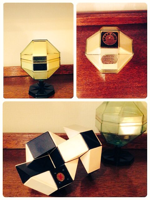 mika_ye's tweet photo. #スネークキューブ
#snakecube https://t.co/sbiCNYuCOE