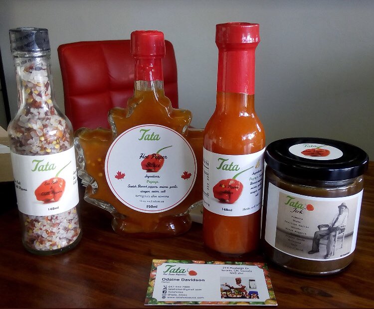 dgPRconsultants's tweet photo. February = #Flava! Happy to be working with my bud ‘O’ on his #FamilyBusiness: #TatasHotSauceEmporium! Keep your eyes peeled for new releases &amp; your taste buds ready..🌶❤️
*
*
#hotsauce #flavoursauce #Tatas #FlavaToYourTable #family #recipe #homemade #fresh #TataFamily #Toronto https://t.co/f3Ap4Fd42X
