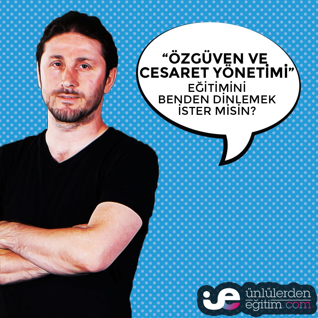 Fatih TEKKE'den 'Zirveye Giden Yolda Özgüven ve Cesaret Yönetimi' eğitimini hemen izlemek için: unlulerdenegitim.com/unluler/fatih-…
💻 Online Eğitim
🎓 Adınıza özel eğitmen imzalı sertifika
🔔 Sadece 29.90tl
#özgüven #cesaret #yönetimi #enünlüeğitimplatformu #başarıyıtakipet #fatihtekke